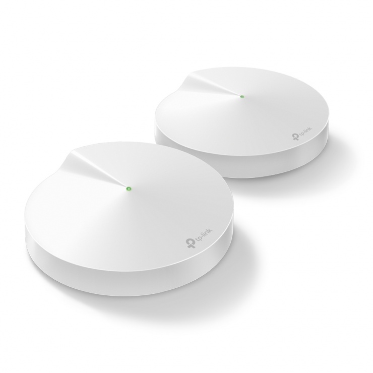 Imagine Sistem Mesh Wi-Fi AC2200 Smart, TP-LINK Deco M9 Plus(2-pack)